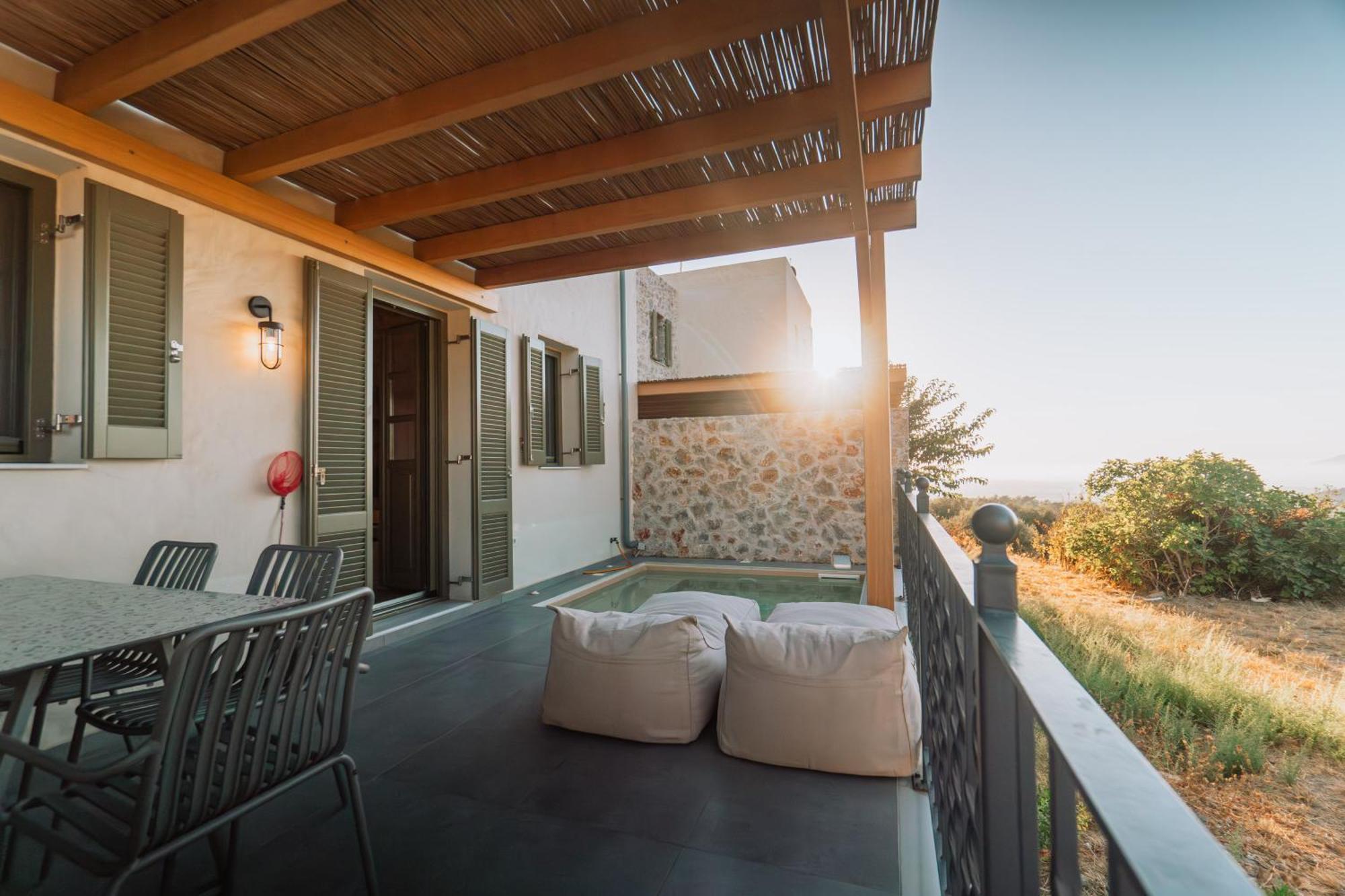 Villa Rosa - Luxury Villas With Panoramic Views Lagoudi Zia Exterior photo
